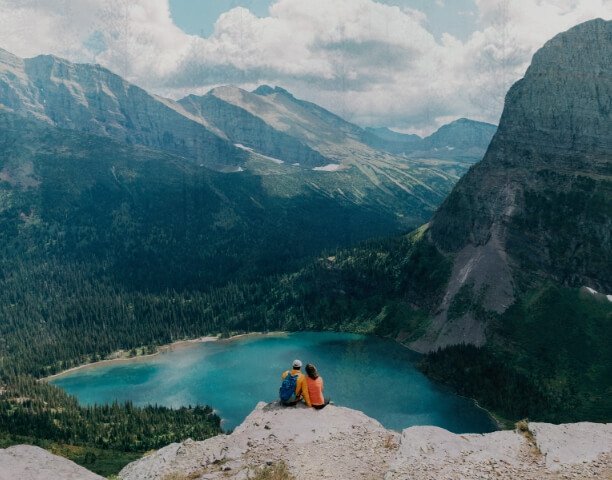 a view of mountains