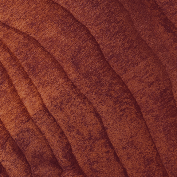 Behind an Almond Cherry flavor protein bar, there’s a close up picture of tree rings, made to look like the close up texture of an almond.
